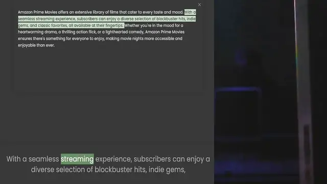 Video thumbnail for seamless streaming experience, subscribers can enjoy a diverse selection of blockbuster hits, indie gems, and classic favorites, all available at their fingertips. Whether you're in the mood for a heartwarming drama, a thrilling action fl