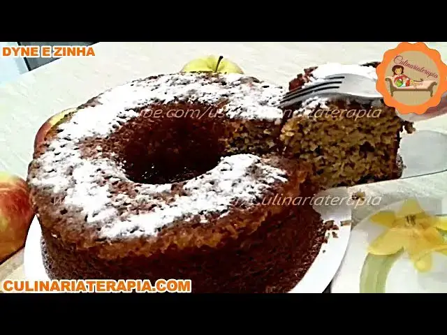 Video thumbnail for Bolo de Maçã com Coco e Açúcar Mascavo - Culinária Terapia por Dyne e Zinha