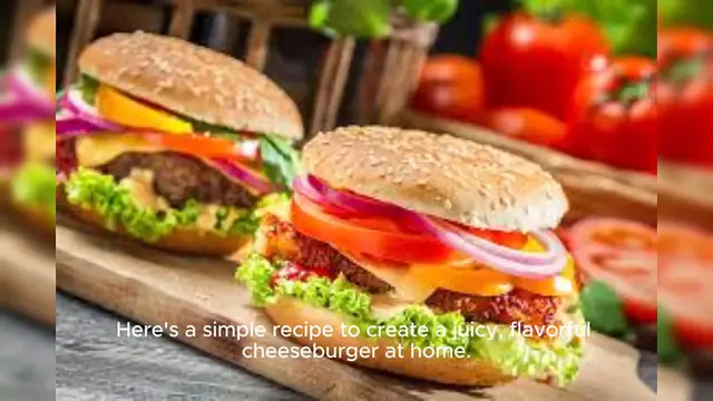 Video thumbnail for Cheeseburgers- Recipe