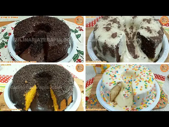 Video thumbnail for BOLO VULCÃO - 4 BOLOS CASEIROS MAIS VENDIDOS NA CONFEITARIA n° 13