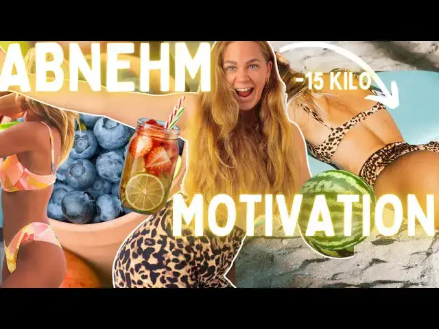 Video thumbnail for HIERMIT schaffst du es motiviert zu bleiben und ABZUNEHMEN