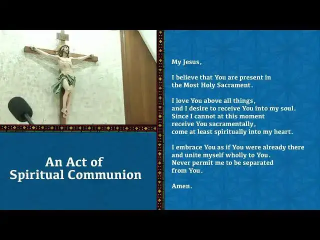 Video thumbnail for Holy Mass from St Edward the Confessor in Tallulah 02-21-2024