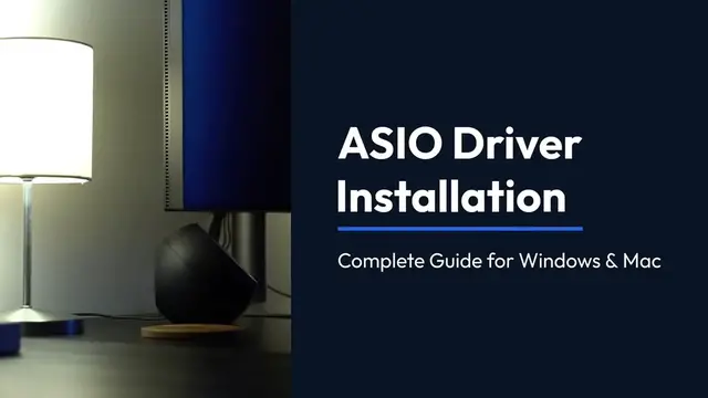 Video thumbnail for ASIO Driver Installation Complete Guide