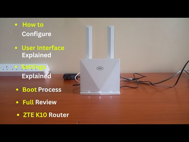 Video thumbnail for ZTE | ZTE Router (ZTE K10 Router), Router Guide | ZTE K10 Router Review | MTN Router Review