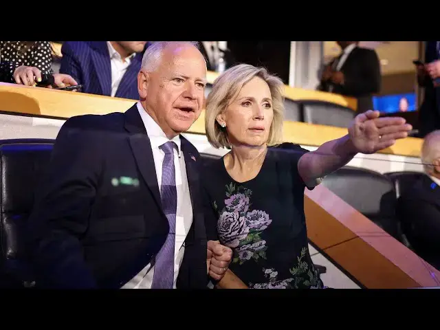 Video thumbnail for Shocking Video Of Tim Walz's Wife Surfaces - Viewers Are Shocked