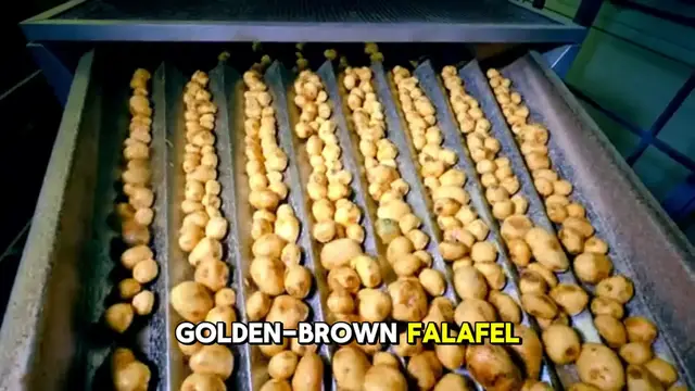 Video thumbnail for Falafel & Roasted Garlic Hummus Pizzas