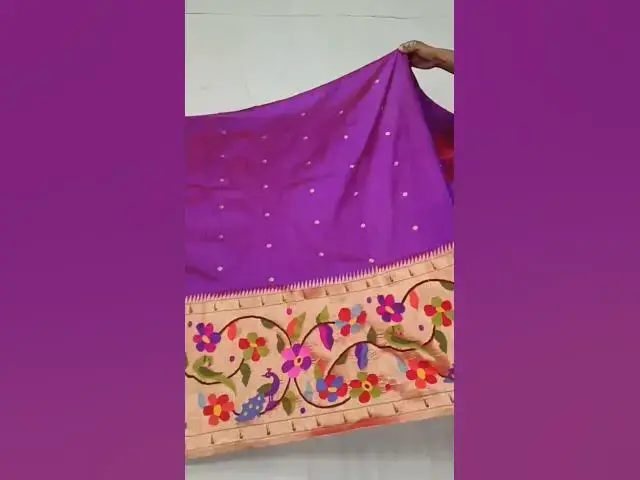 Video thumbnail for unstitched paithani Lehenga #paithani #indianattire #lehenga#hyderabad #unitedstates #unitedkingdom