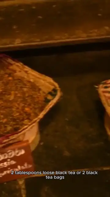 Video thumbnail for chai tea recipe