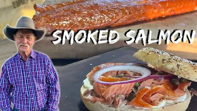 Video thumbnail for Smoked Salmon | Dry Brine Recipe for Flaky Flavorful Salmon