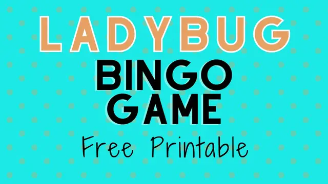Video thumbnail for Ladybug Bingo