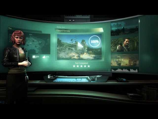 Video thumbnail for Assassin's Creed IV: Black Flag: Prologue: Abstergo Entertainment Intro Sample 17 Display Area Tour