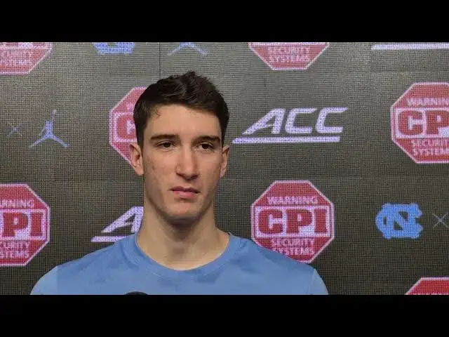 Video thumbnail for #UNC guard Neo Avdalas press conference