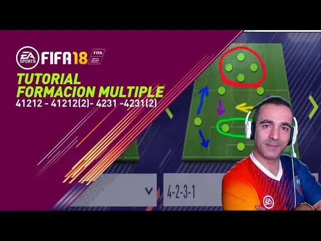 Video thumbnail for FIFA 18 ULTIMATE TEAM: TUTORIAL FORMACION MULTIPLE EN FIFA 18 (MEJORA TU DEFENSA)