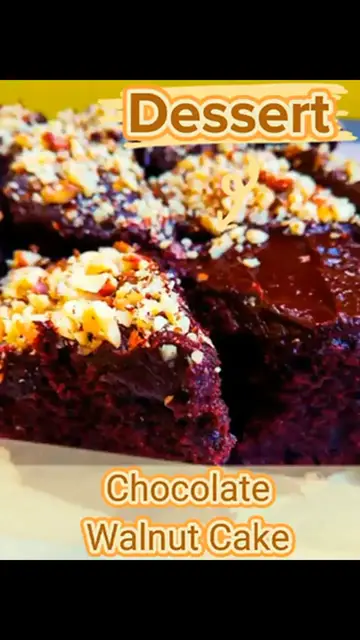 Video thumbnail for Chocolate Walnut Cake