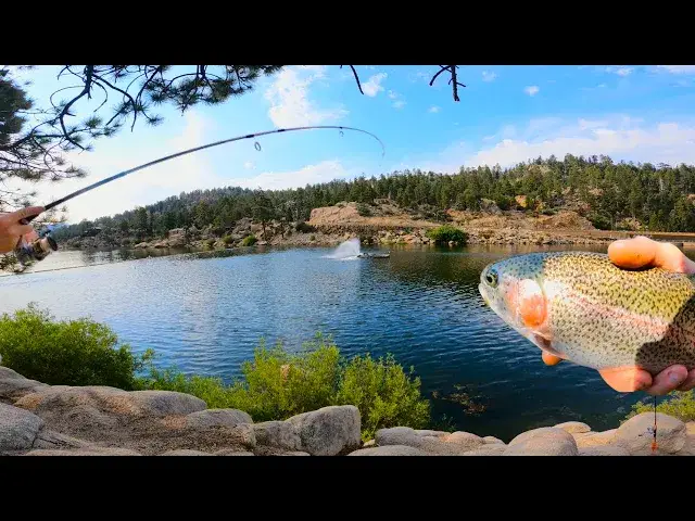 Video thumbnail for 2 Methods to Catch Trout during Summer | Fishing Big Bear Lake