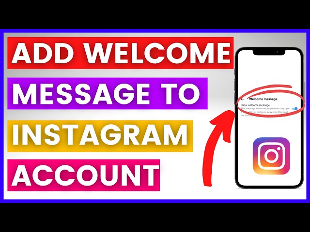 Video thumbnail for How To Add A Welcome Message To Your Instagram Account? [in 2025]