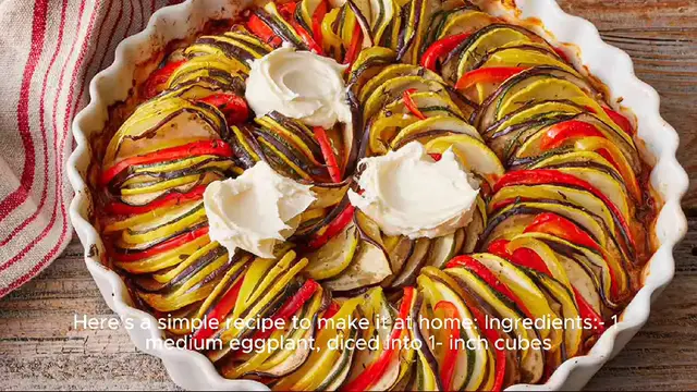 Video thumbnail for Ratatouille recipe