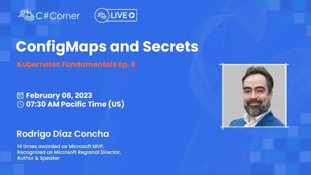 Video thumbnail for Config Maps and Secrets - Kubernetes Fundamentals Ep. 8