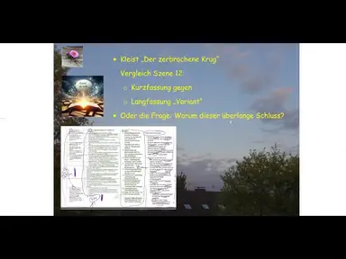 'Video thumbnail for Kleist, "Krug": Vergleich Szene 12: Lang- (Variant) gegen Kurzfassung: Warum dieses lange Finale?'