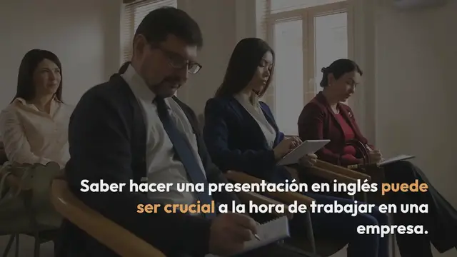 Video thumbnail for Cómo hacer presentaciones en inglés: estructura, vocabulario, gramática y trucos