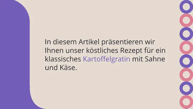 Video thumbnail for Kartoffelgratin mit Sahne und Käse | Perfekt knusprig!