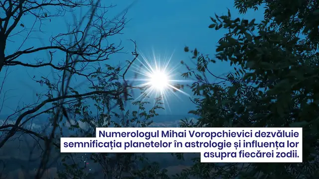 Video thumbnail for Mihai Voropchievici a anunțat nativi care sunt considerați cei mai norocoși, fiind de trei ori mai favorizați decât toate celelalte zodii.