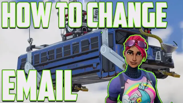 Video thumbnail for How To Change Email In Fortnite Account 2018