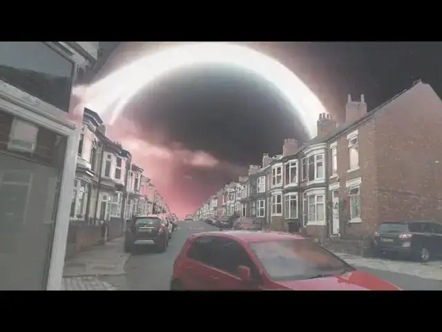 Video thumbnail for Black hole CAUGHT ON CAMREA