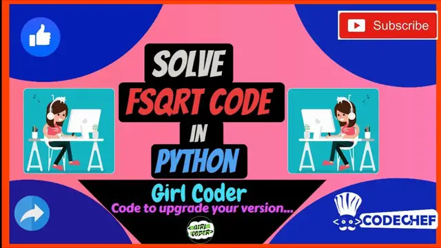 Video thumbnail for FSQRT |  Codechef  |  Python