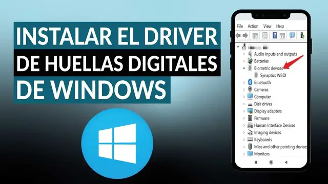 Video thumbnail for ¿Cómo instalar el driver del lector de huellas digitales de WINDOWS?