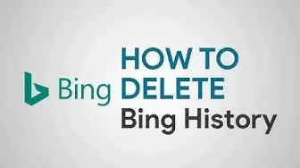 Video thumbnail for How to Delete and Clear Bing History