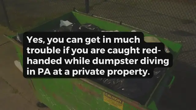 'Video thumbnail for Dumpster Diving in Pennsylvania'