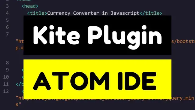 Video thumbnail for Python Kite AutoComplete Plugin Atom IDE Editor Full Example For Beginners