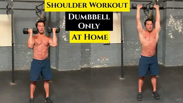 Video thumbnail for Best Dumbbell Shoulder Exercises at Home / Try This Dumbbell Deltoid Workout