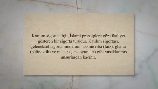 Video thumbnail for Katılım Sigortacılığı