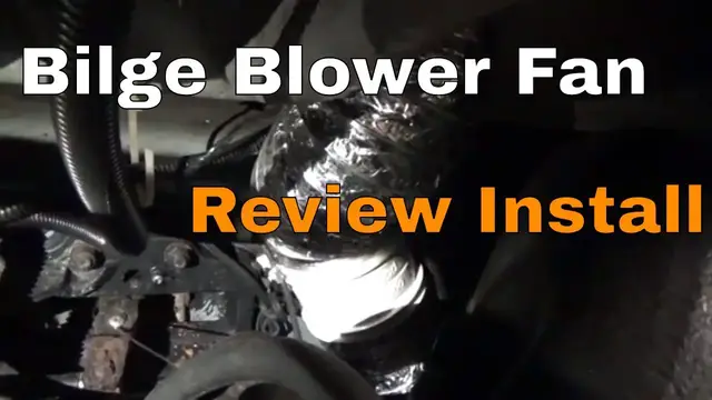 Video thumbnail for Review Attwood Bilge 3 Inch Fan Blower  || Mercruiser 3.0 Bayliner Bowrider 175