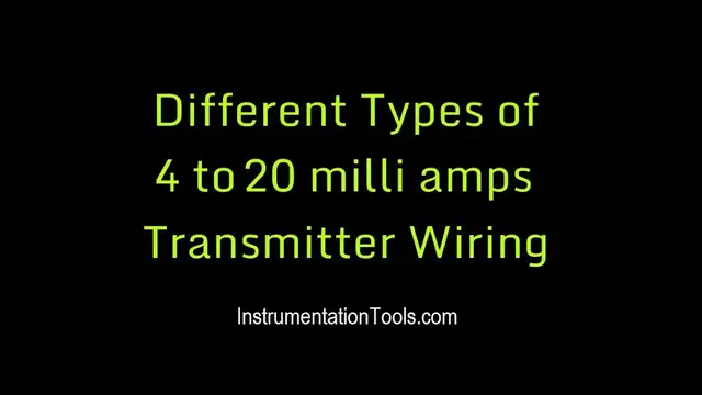 Video thumbnail for Different Types of  4-20 mA Transmitter Wiring