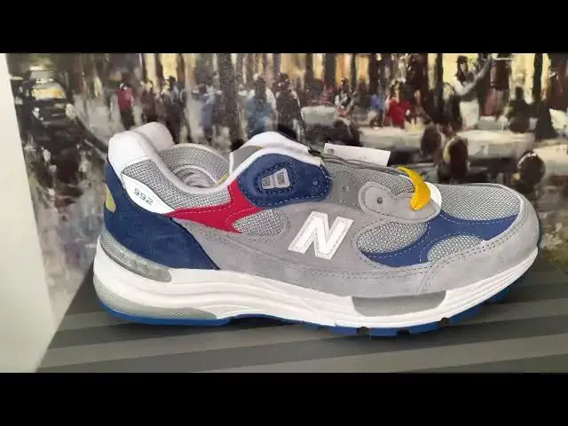'Video thumbnail for A Closer Look At DTLR New Balance 992 Varsity Grey & Buy It Now'