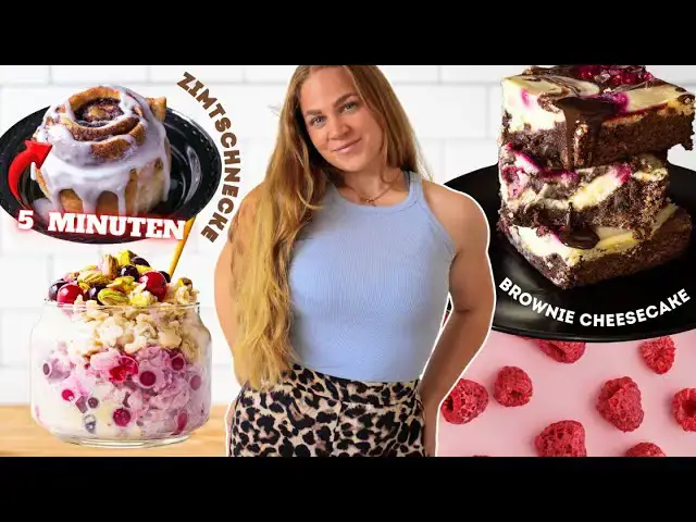 Video thumbnail for Abnehmen OHNE Diät mit diesen schnellen Rezepten! 5 Minuten, Zuckerfrei & Proteinreich