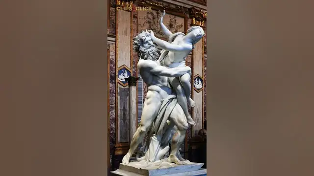 Video thumbnail for The Most Sensational Sculpture: The Rape of Proserpina #shorts #history #art #italy