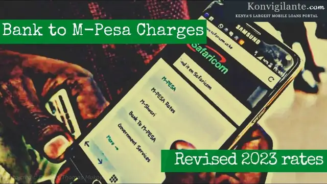 'Video thumbnail for Revised Bank To M-PESA Charges 2023 -  Part 1'