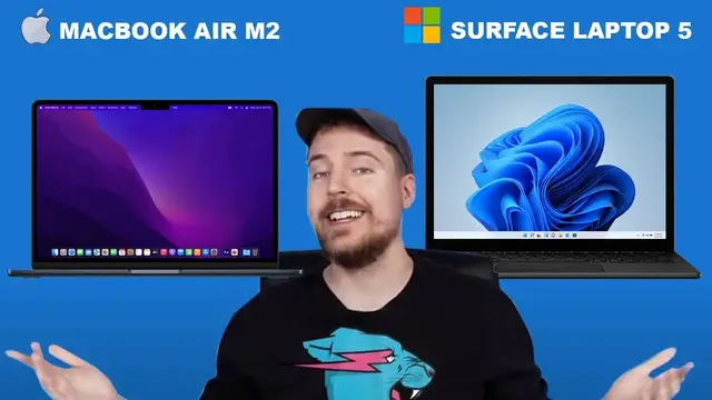 Video thumbnail for Apple Macbook Air M2 x Microsoft Surface Laptop 5 - Full Compare