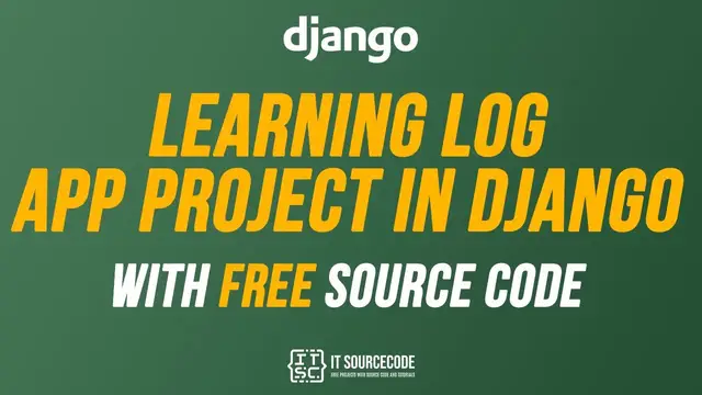 Video thumbnail for Learning Log App Project in Django with Source Code 2021 Free Download | Python Django Projects