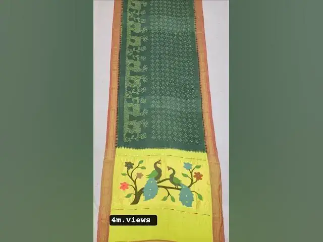 Video thumbnail for Bandhani Paithani Sarees#paithani #saree #bandhani