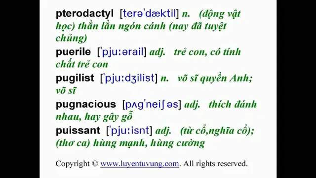 Video thumbnail for Essential Words for the GRE - Lesson 107