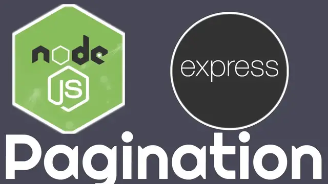 Video thumbnail for Node.js Pagination in Express and MongoDB