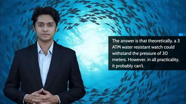 'Video thumbnail for 3 ATM Water Resistant - Full Explanation!'