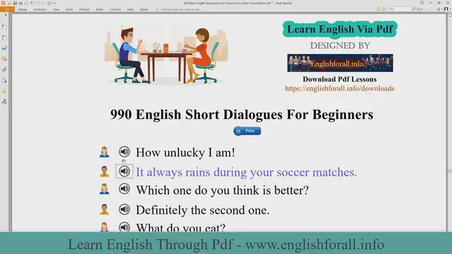 Video thumbnail for English Questions and Answers For Daily Conversation - Part 72