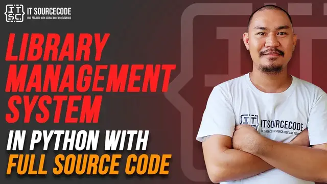 Video thumbnail for Library Management System Project In Python and MySQL with Source Code 2022