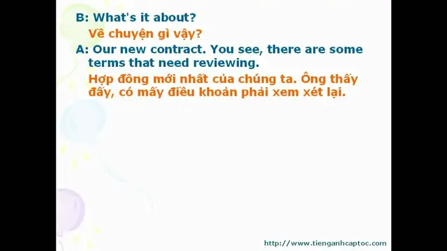 Video thumbnail for English for Business - Unit 10 - Dialogue 011